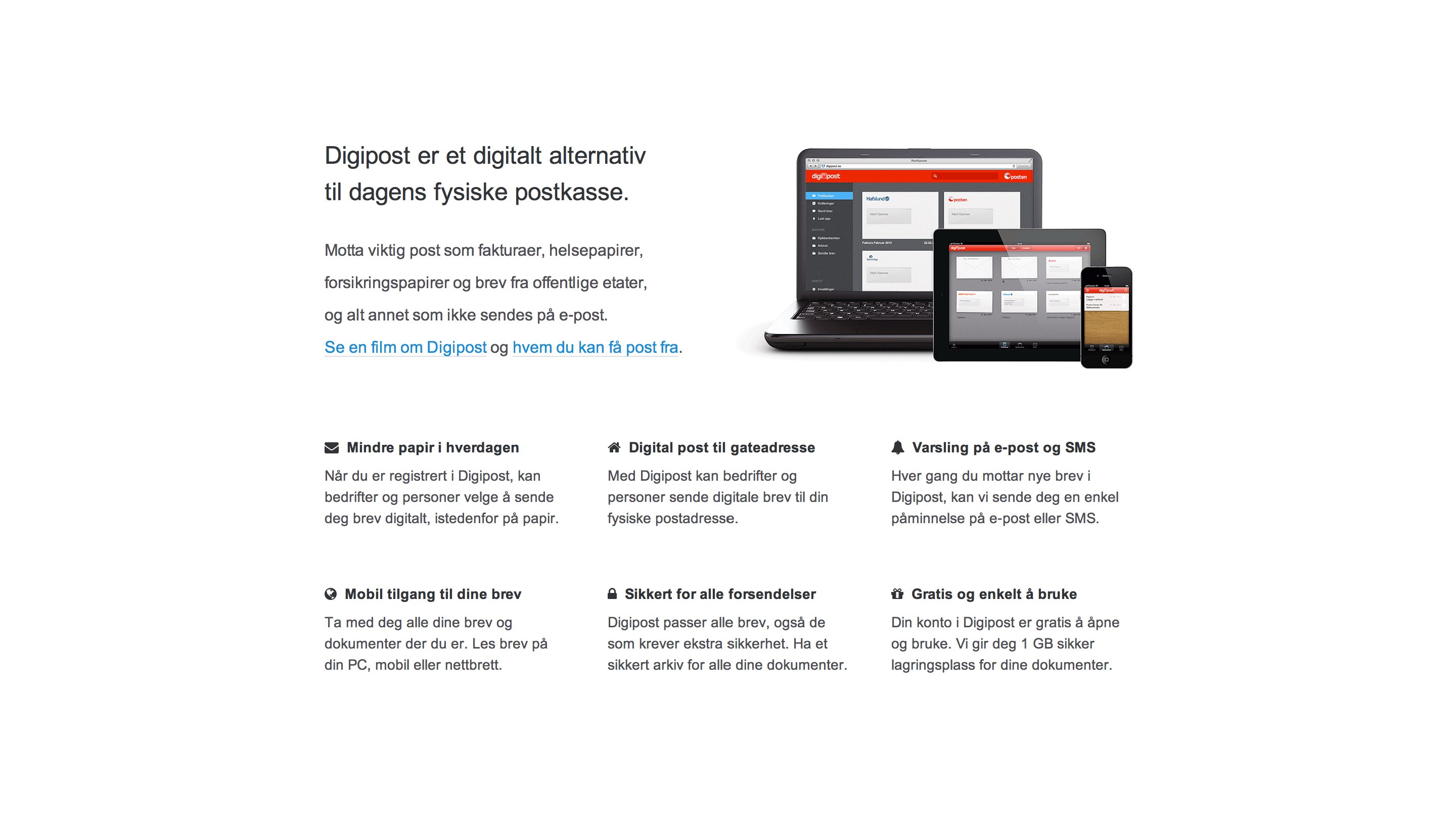 B2C landing page USPs
