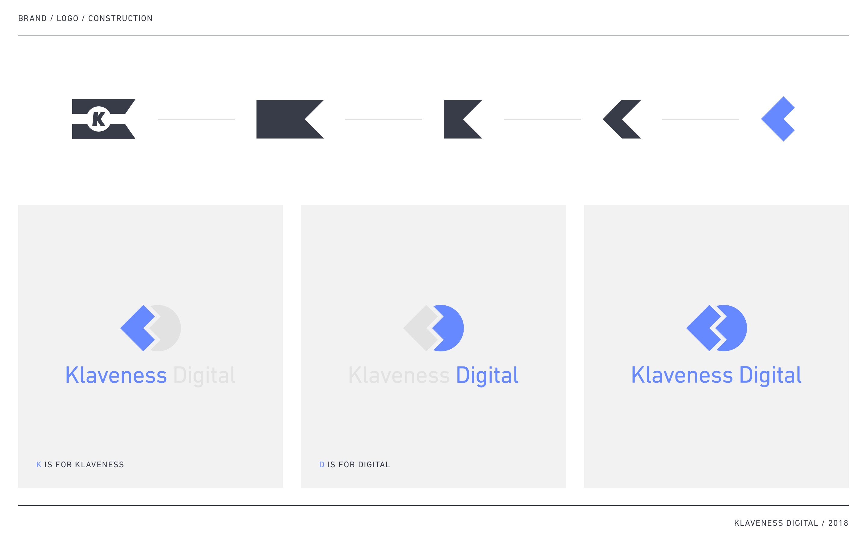 The icon is an abstract K and an abstract D